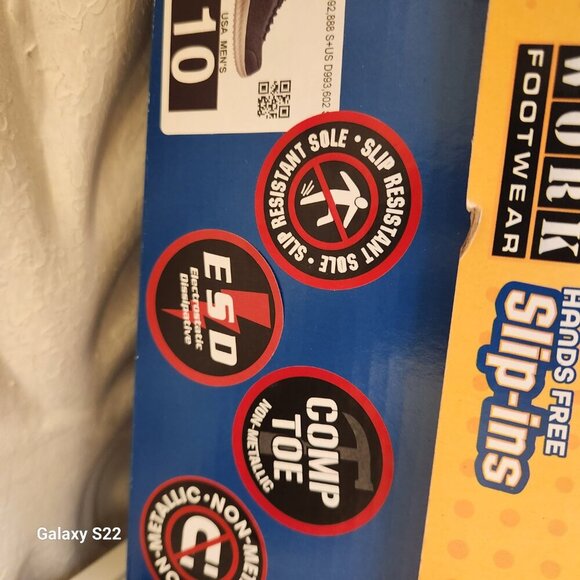 Skechers Hands Free Slip-ins molder heel work shoes. Men's. Size 10 - Picture 4 of 11